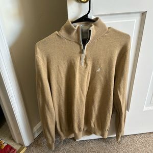 NAUTICA quarter-zip sweater